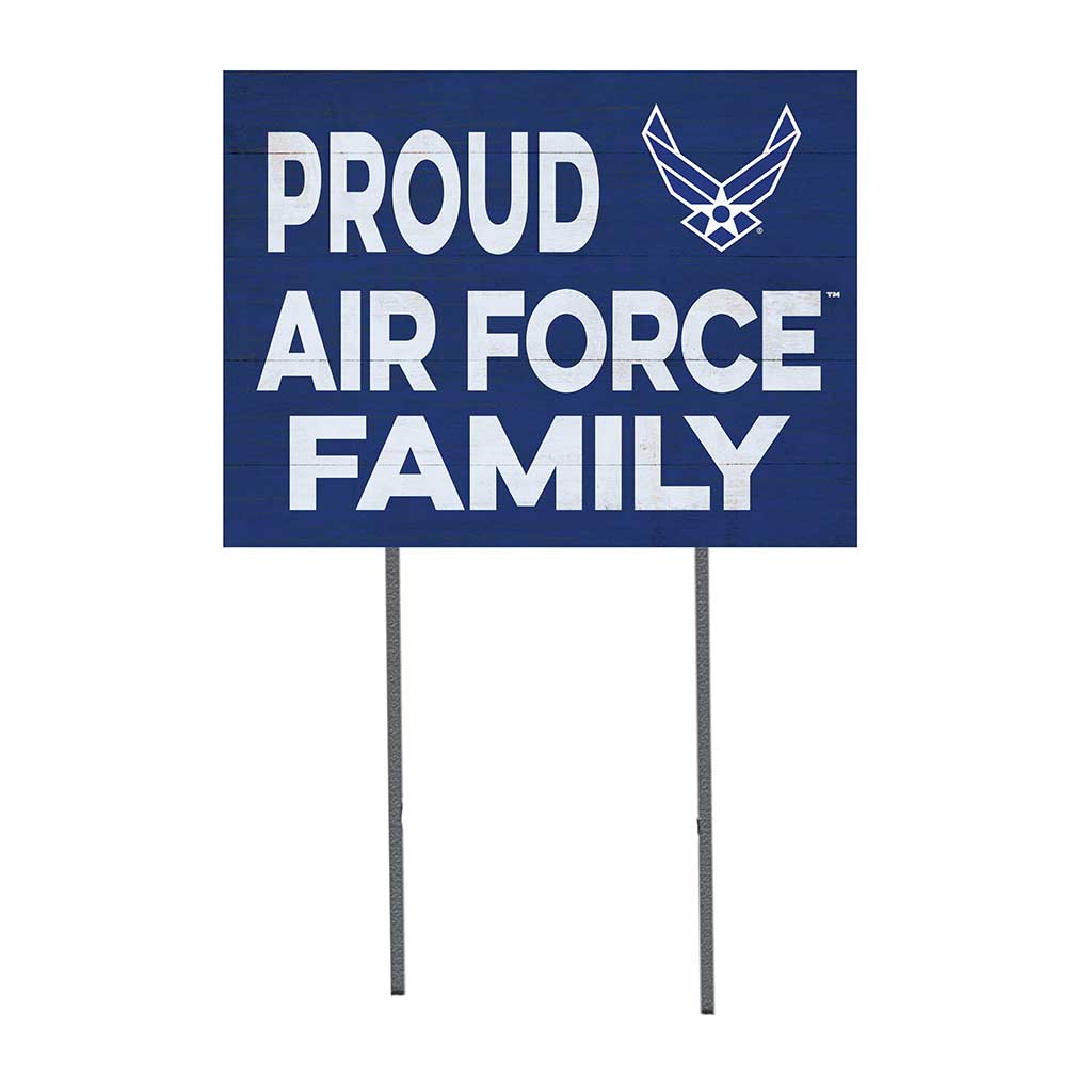 U.S. Air Force Proud Family 18 x 24 inch Lawn Sign — 7.62 Design
