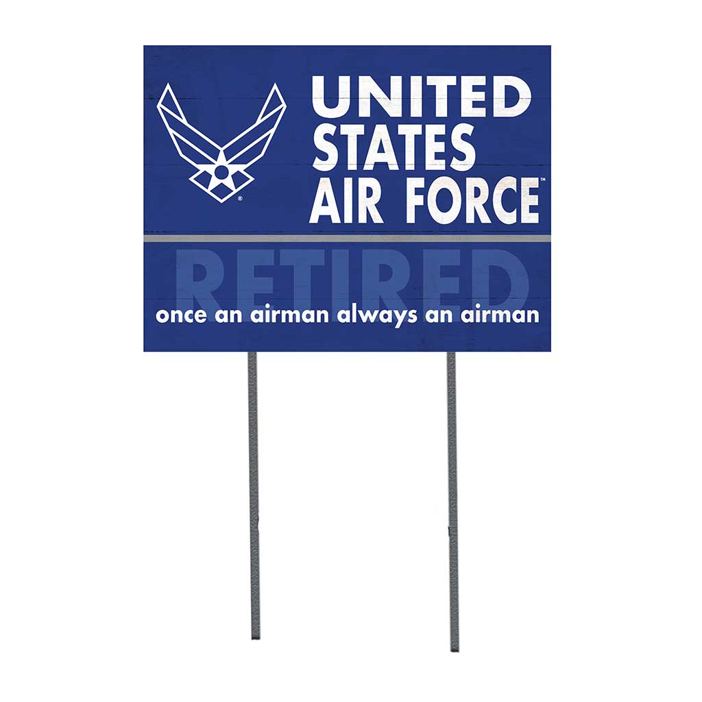 U.S. Air Force Always An Airman 18 x 24 inch Lawn Sign — 7.62 Design