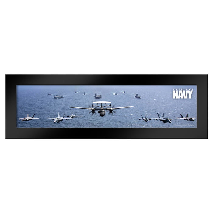 U.S. Navy Ships Framed Print