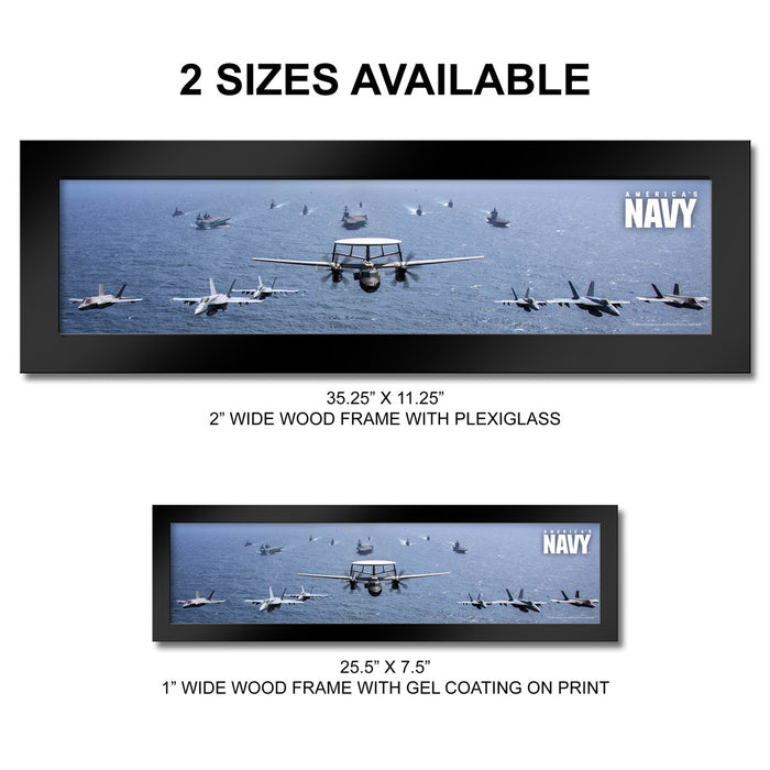 U.S. Navy Ships Framed Print