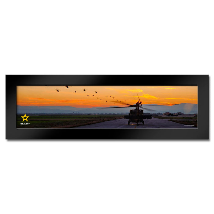 Army Helicopters Framed Print