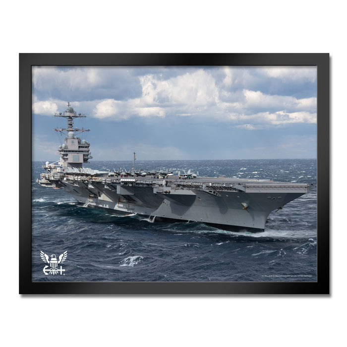 U.S. Navy Aircraft Carrier Framed Print