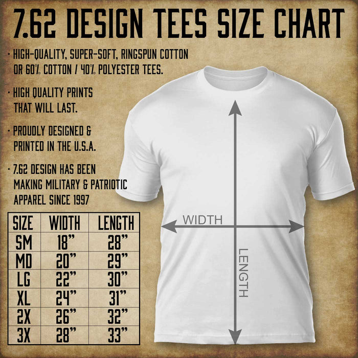 USA 250th Birthday 1776 Eagle 7.62 Design Men's T-Shirt - 7.62 Design