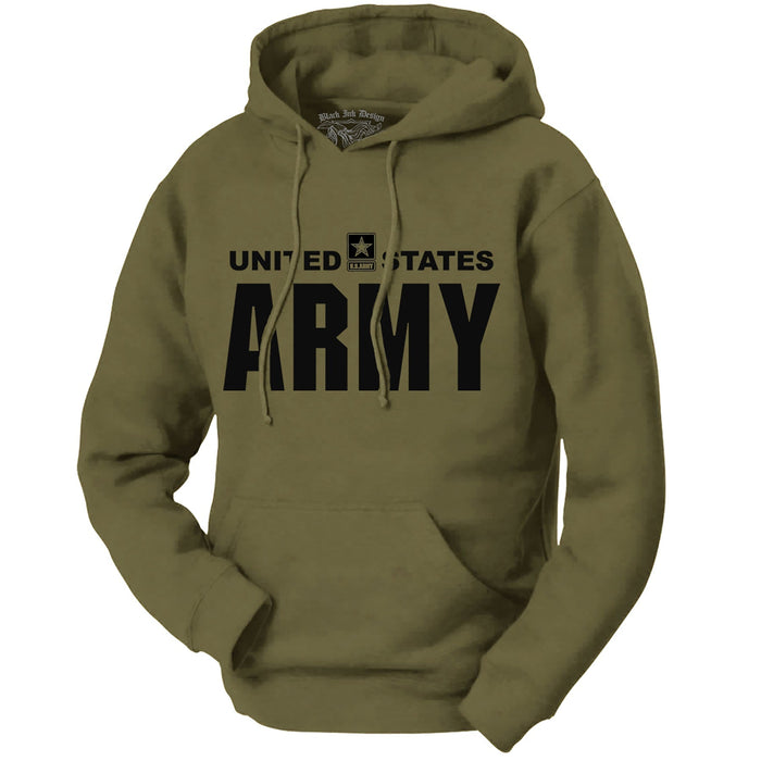 US Army Hoodie -  Army - Basic Sweatshirt Hoodie - Men's and Lady's U.S. Army Hoodie OG