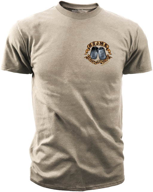USMC First to Fight - Black Ink T-Shirt Charcoal