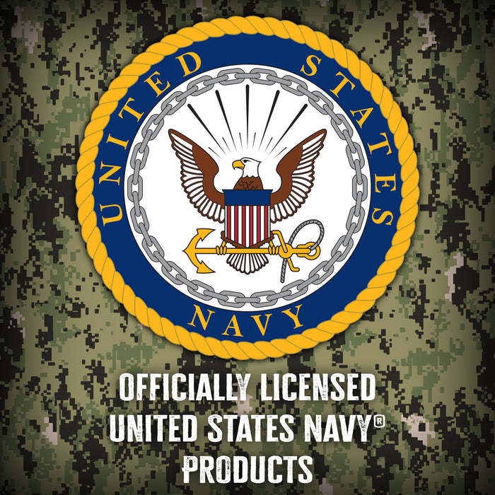 U.S. Navy Logo 18 x 30 inch Coir Doormat - Made In The USA