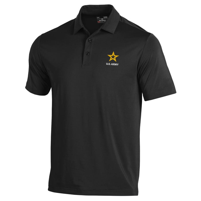 Under Armour US Army T2 Green Polo