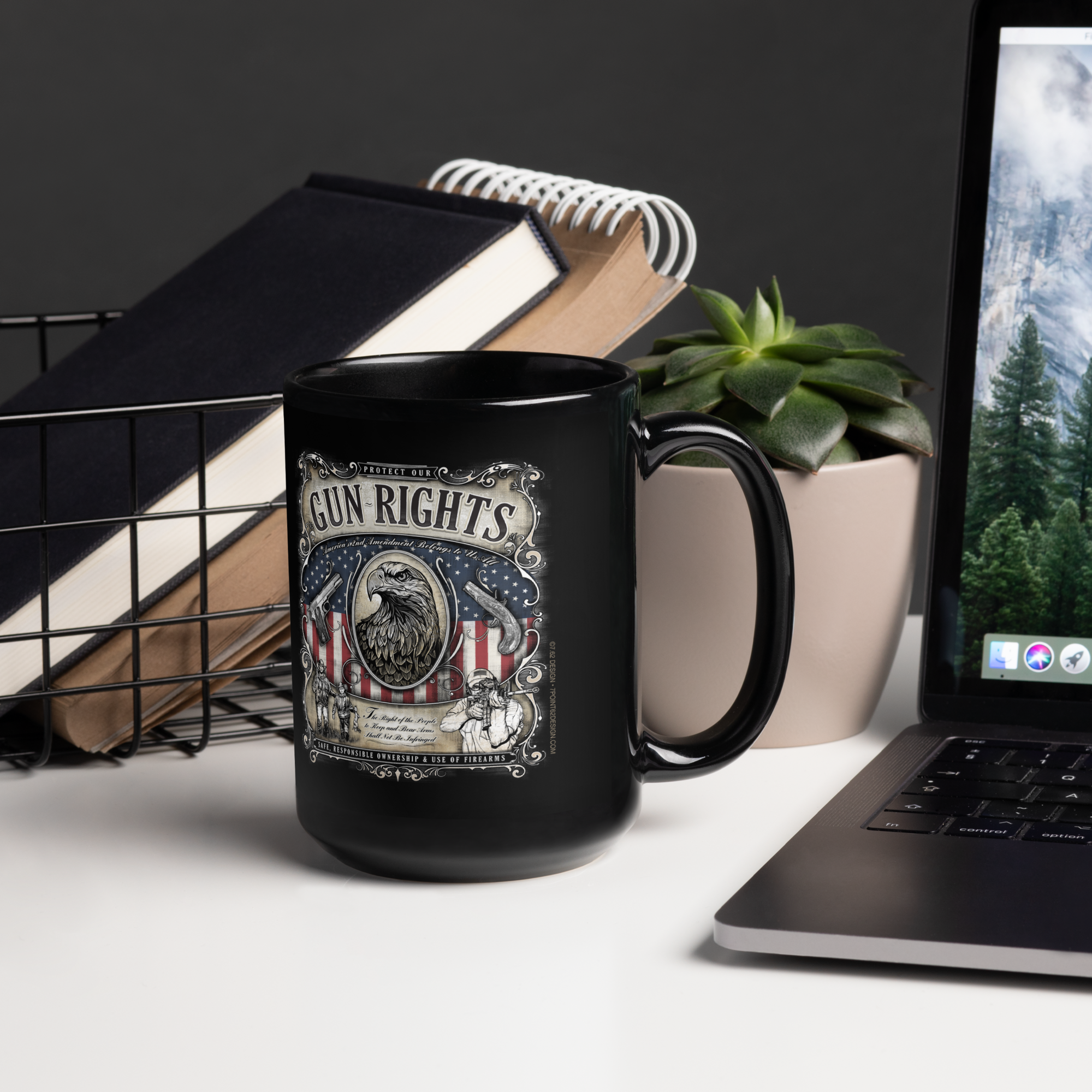 Gun Rights 2nd Amendment 15oz Coffee Mug by 7.62 Design