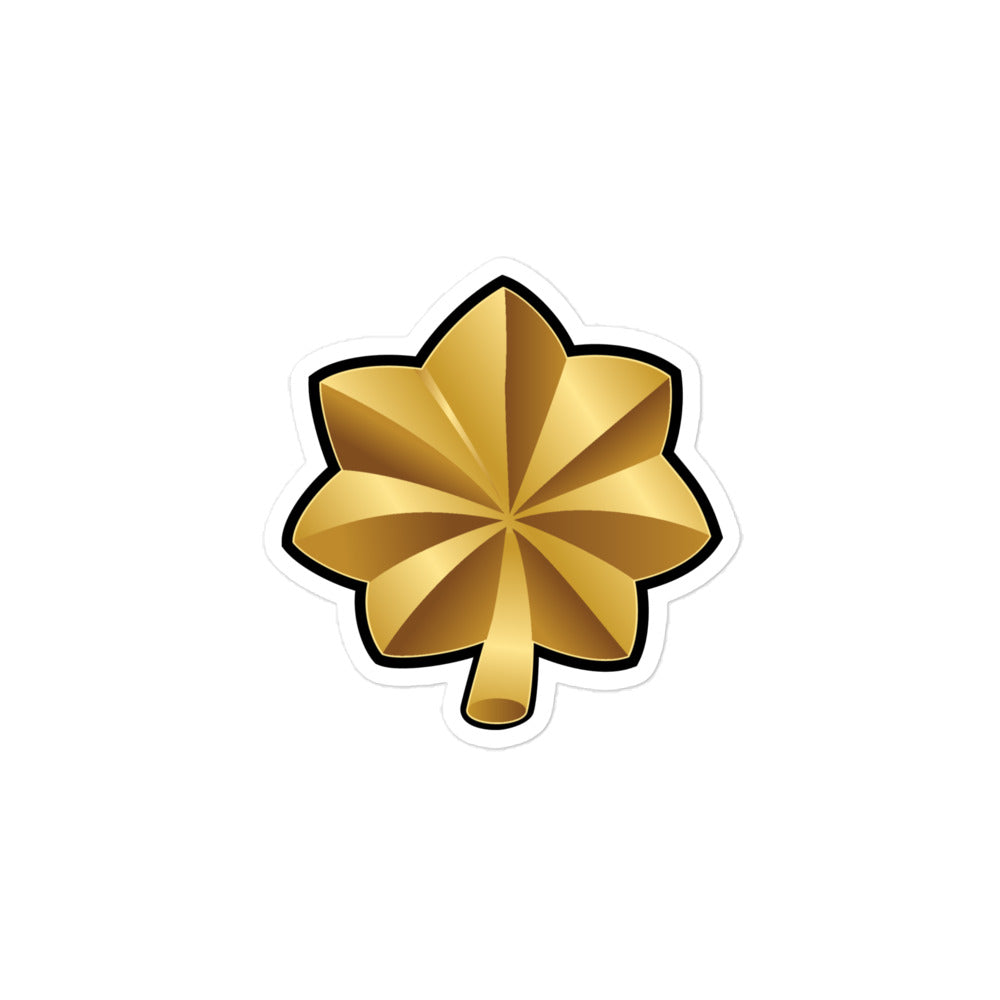Major / Lieutenant Commander O-4 Military Rank Sticker — 7.62 Design