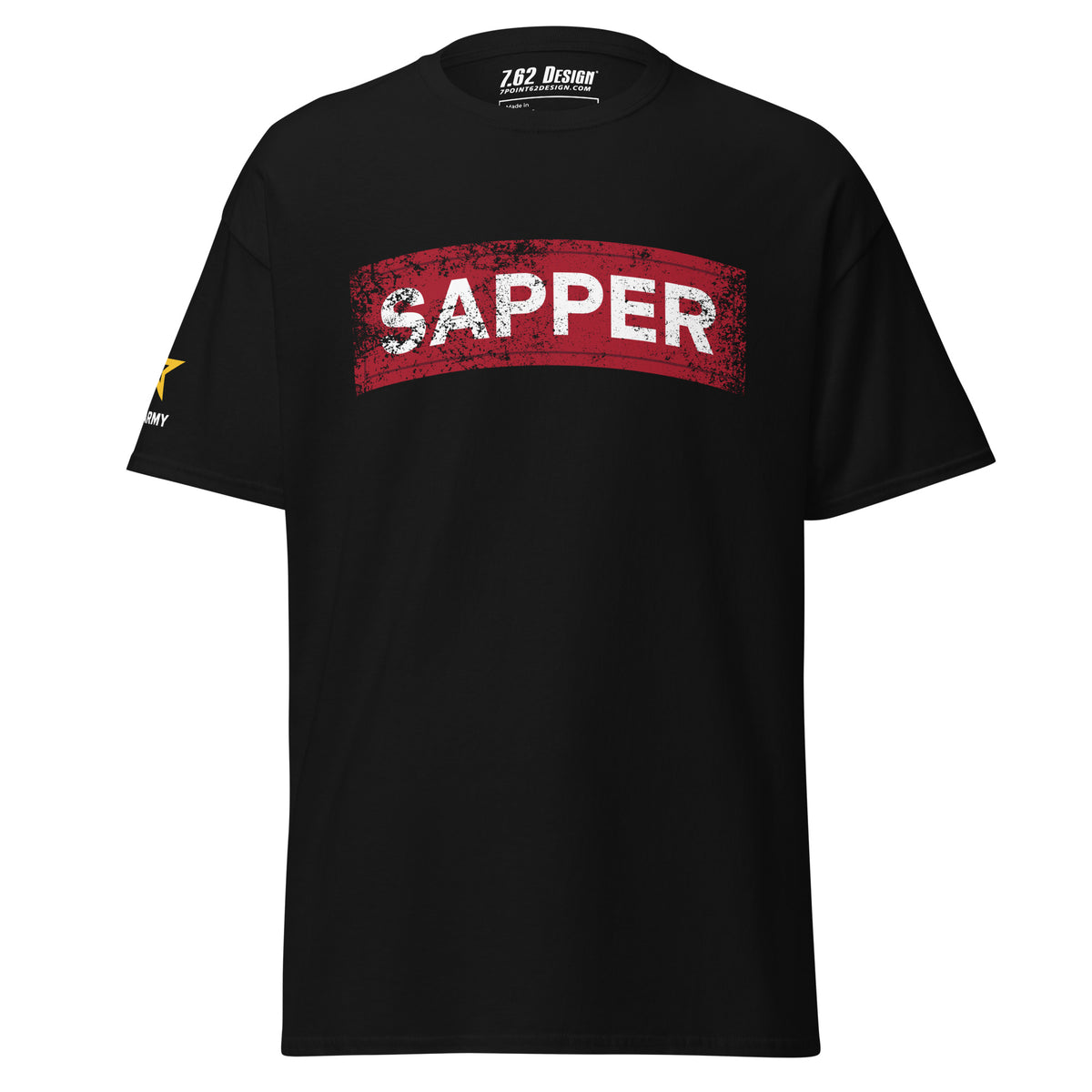 Sapper Shop U.S. Army Sapper Made To Order Men's Tee — 7.62 Design