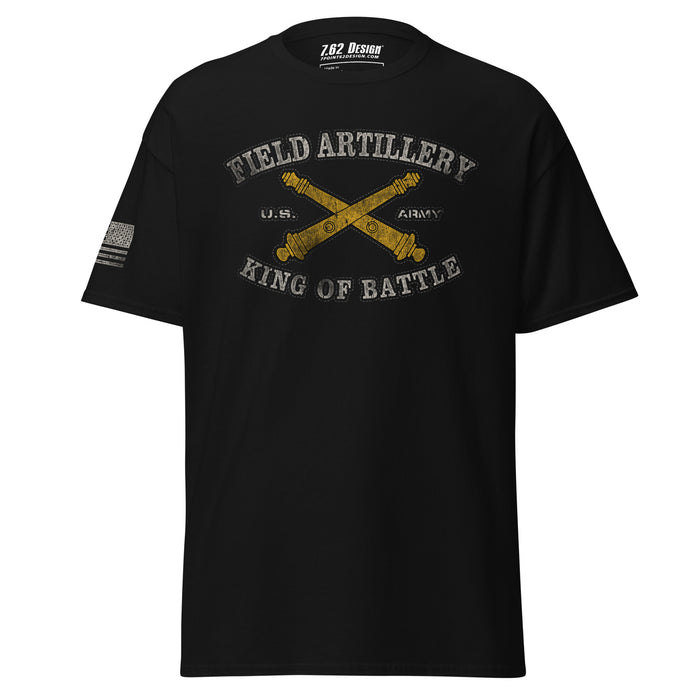 U.S. Army Field Artillery King of Battle Vintage Men's Tee