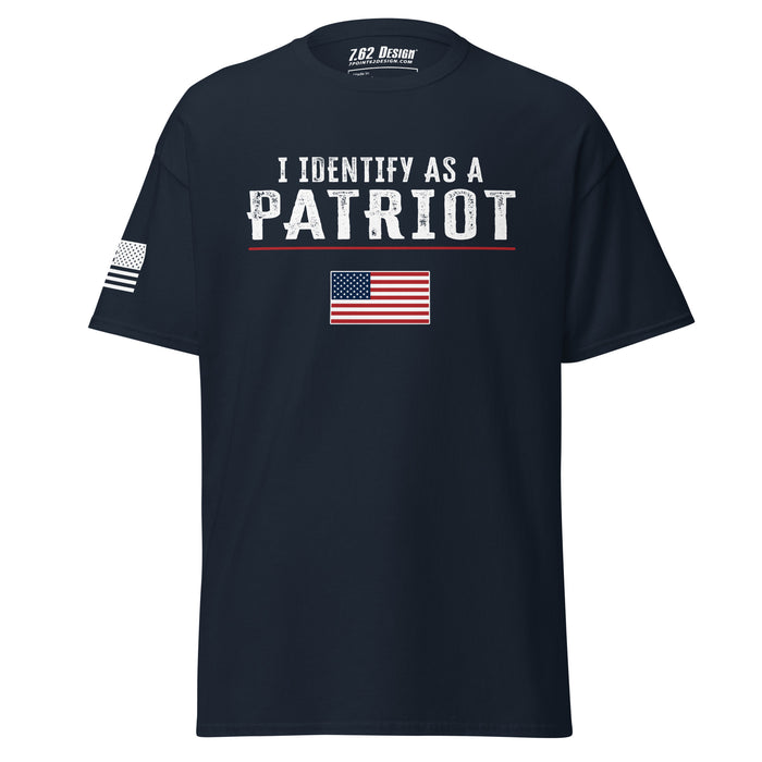 patriotic gear I Identify As A Patriot Patriotic Men's T-Shirt M