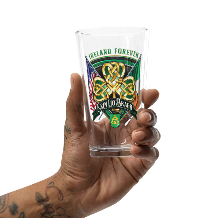 Irish American 16 oz. Shaker Pint Glass