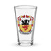 Daley Irish Family Crest Coat Of Arms 16oz Pint Glass - 7.62 Design