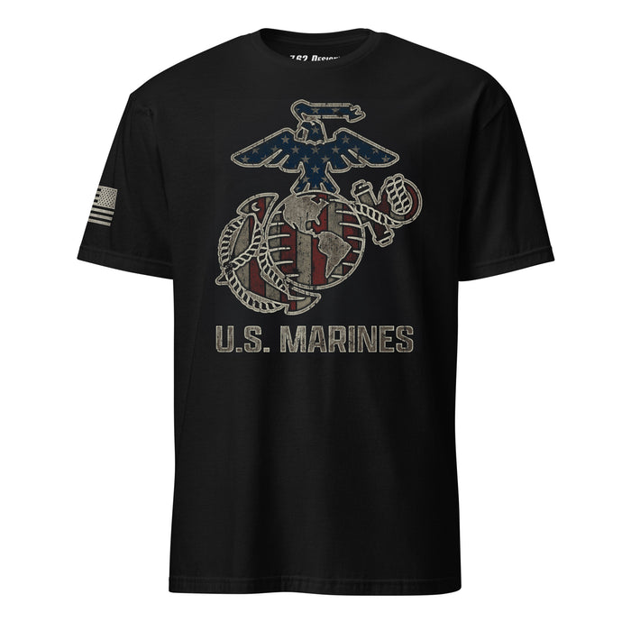 USMC Vintage EGA Flag Tee