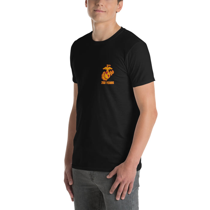 USMC 250th Birthday 7.62 Design Men's Marines T-Shirt