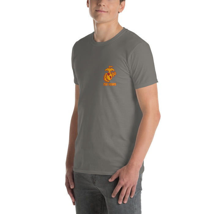 USMC 250th Birthday 7.62 Design Men's Marines T-Shirt