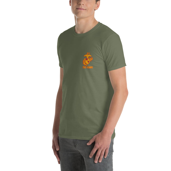 USMC 250th Birthday 7.62 Design Men's Marines T-Shirt