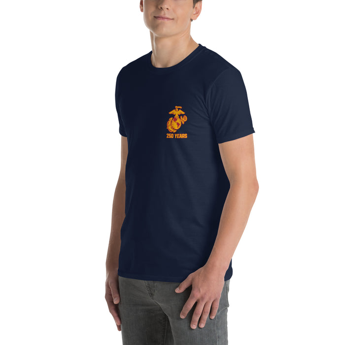 USMC 250th Birthday 7.62 Design Men's Marines T-Shirt