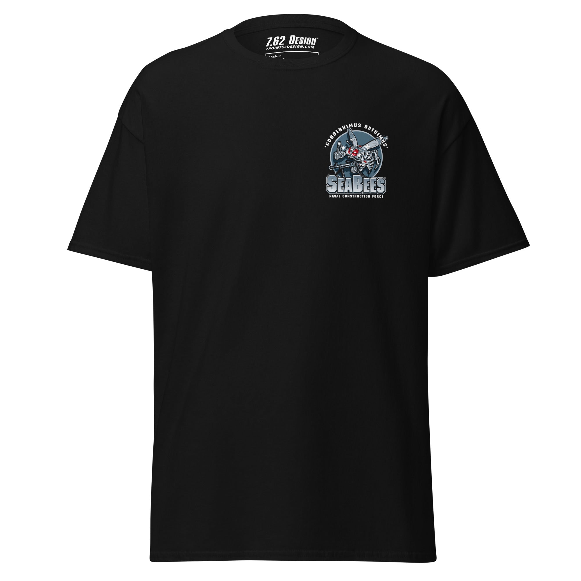 つ*】様 U.S. NAVY seabees オーバーオール シービーズ U.S. Navy Seabees Superbee Men's Tee — 7.62 Design