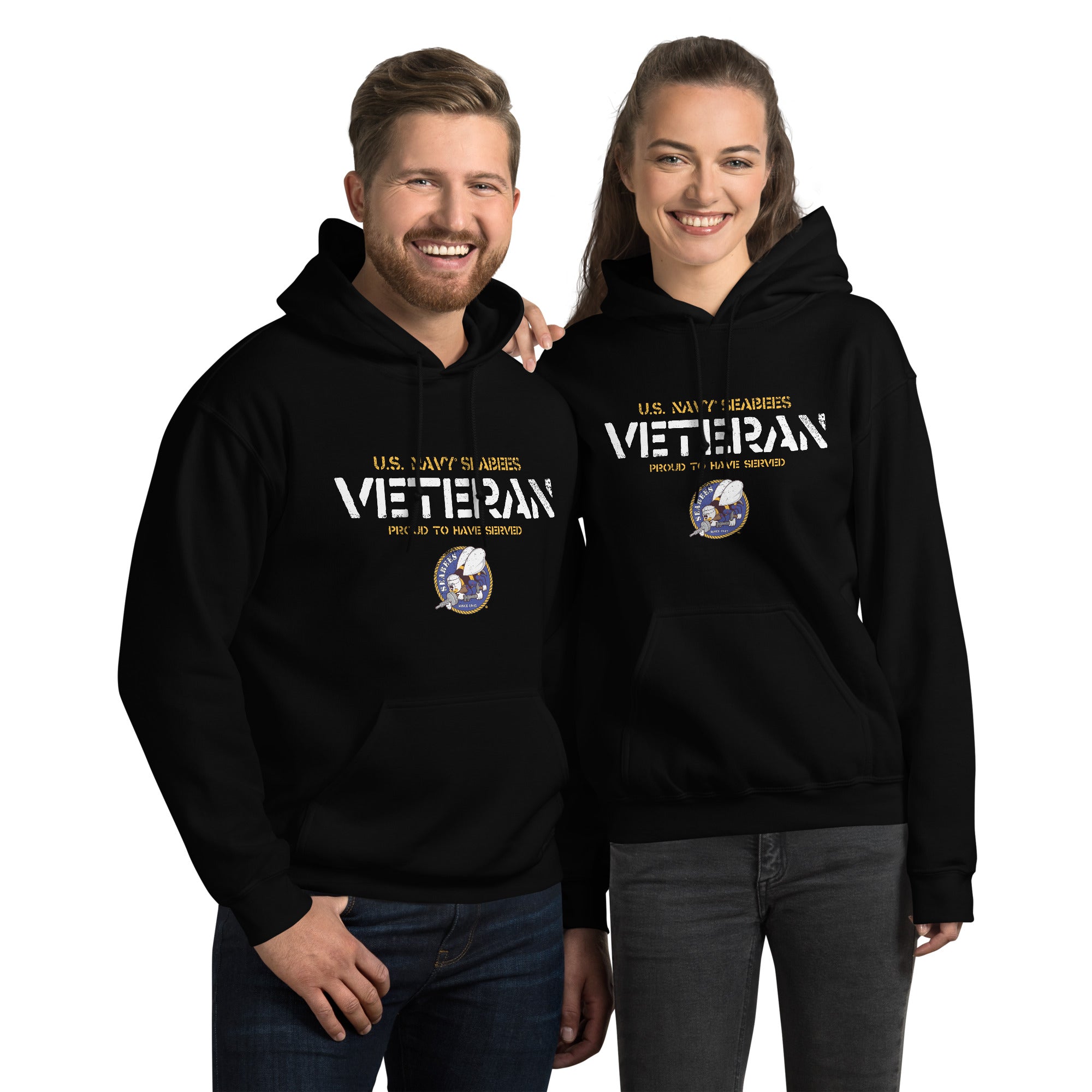 US Navy Seabees Veteran Unisex hoodie