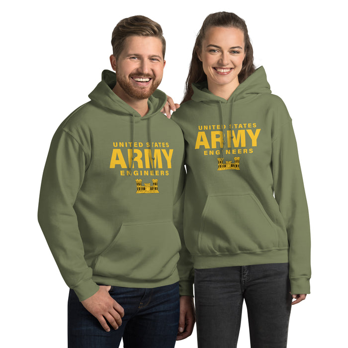 US Army Engineers Unisex Hoodie