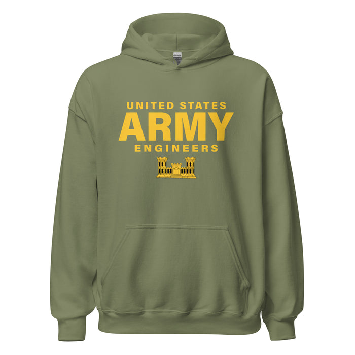 US Army Engineers Unisex Hoodie