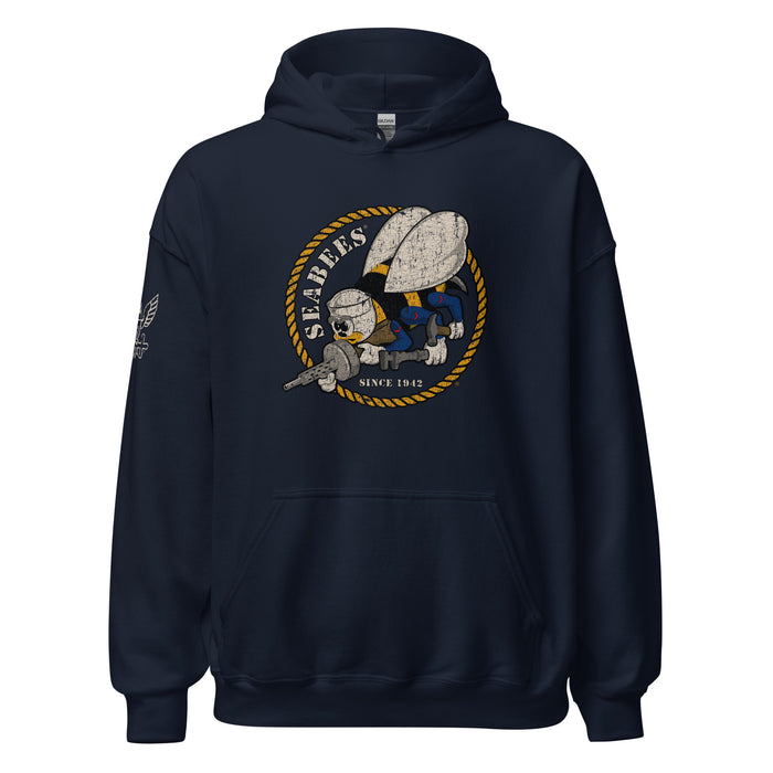 U.S. Navy Seabees Logo Unisex Hoodie