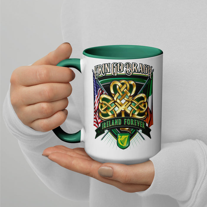 Erin Go Bragh Irish American 15oz Coffee Mug