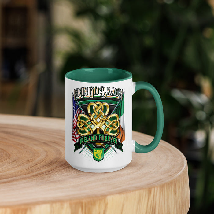 Erin Go Bragh Irish American 15oz Coffee Mug