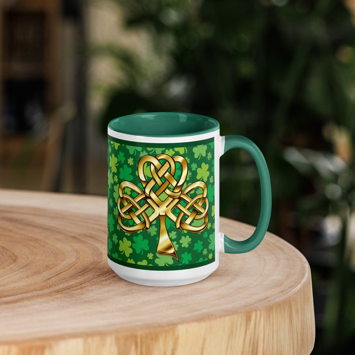 Irish Shamrock 15oz Coffee Mug