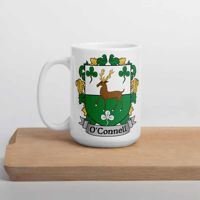 O'Connell Irish Family Crest Coat Of Arms 15oz Mug