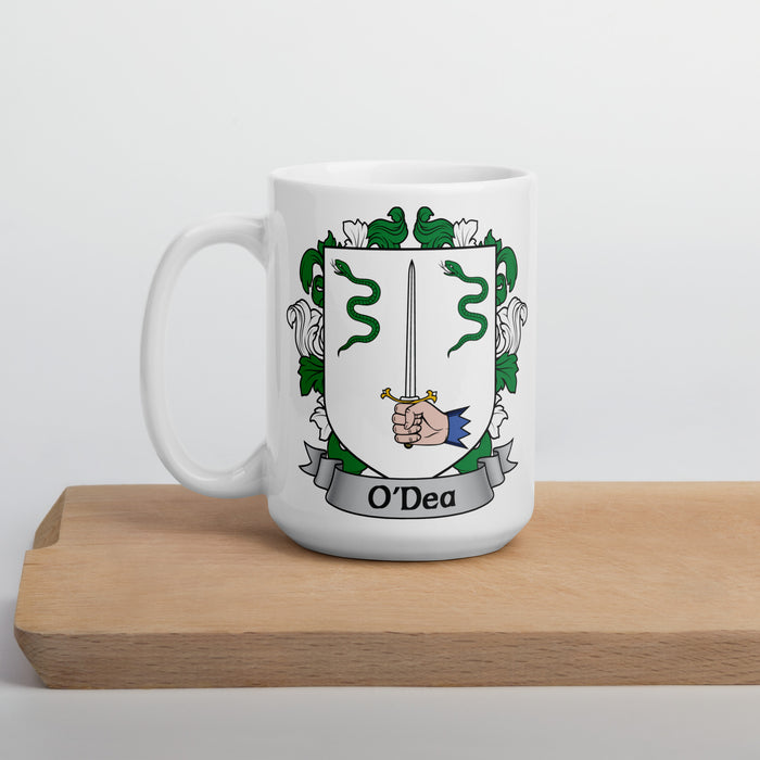 O'Dea Irish Family Crest Coat Of Arms 15oz Mug