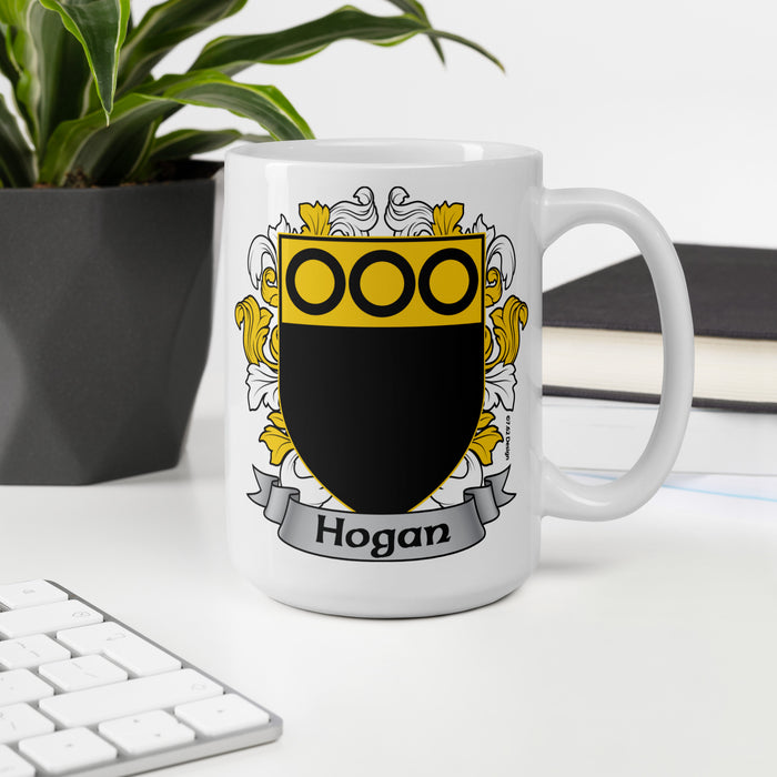 Hogan Irish Family Coat Of Arms 15oz Mug