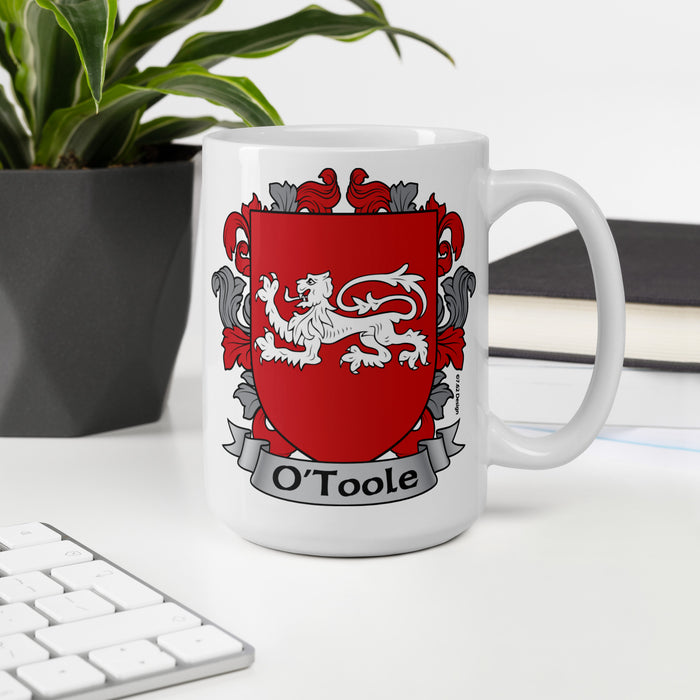 O'Toole Irish Family Crest Coat Of Arms 15oz Mug
