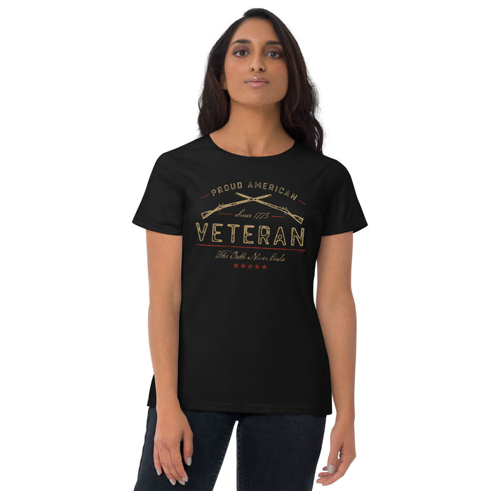 U.S. Military Veteran Women's short sleeve t-shirt