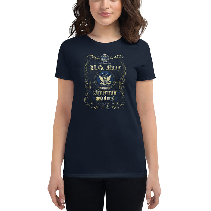 U.S. Navy Fighting Spirit women's short sleeve t-shirt