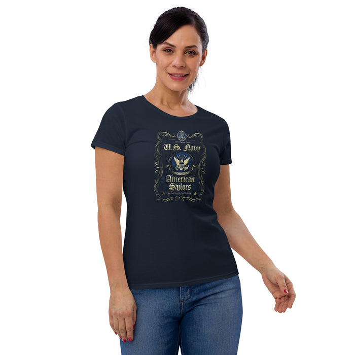 U.S. Navy Fighting Spirit women's short sleeve t-shirt