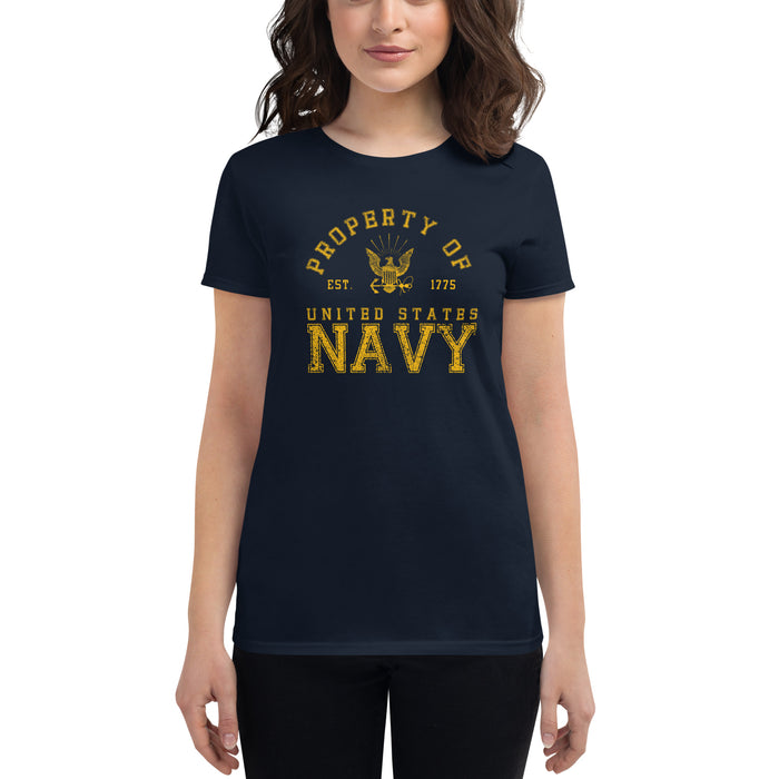 U.S. Navy Property of the Navy Women's Tee
