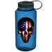 Betsy Ross Flag Skull 7.62 Design 32oz Nalgene 501 Bottle Blue- 7.62 Design