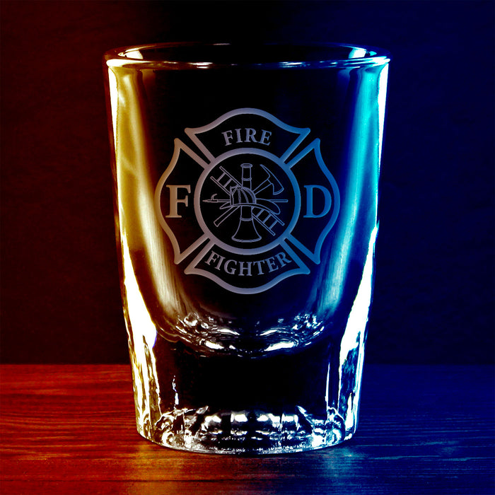 Firefighter 2 oz. Shot Glass