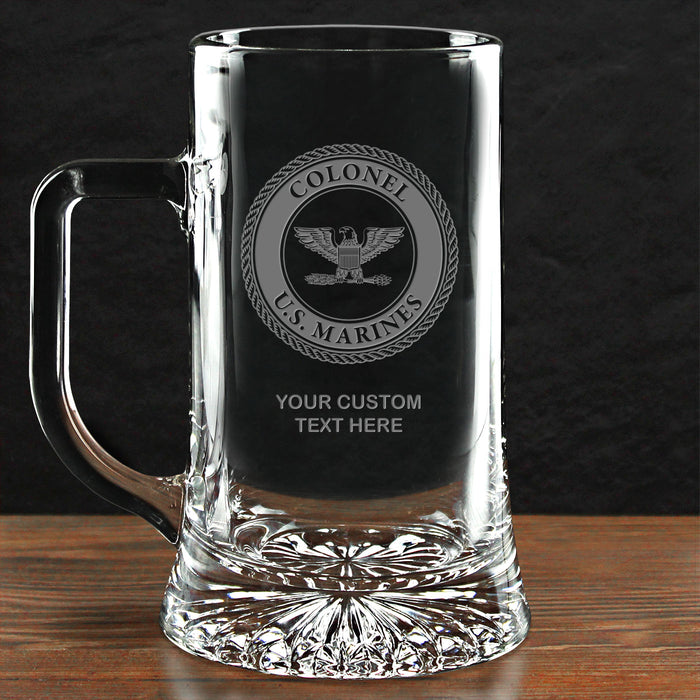 USMC 'Build Your Glass' Personalized 17.5 oz. Maxim Mug