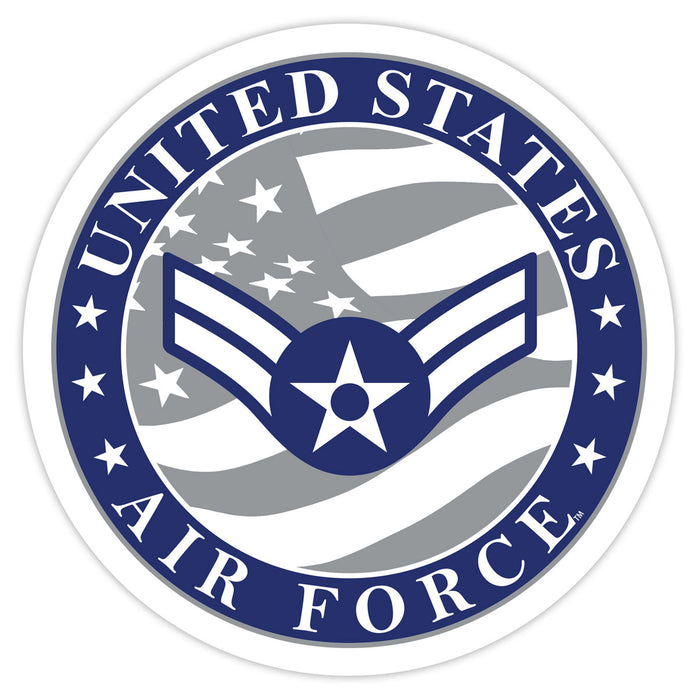 US Air Force E-3 Airman First Class 3.5" Decal by 7.62 Design