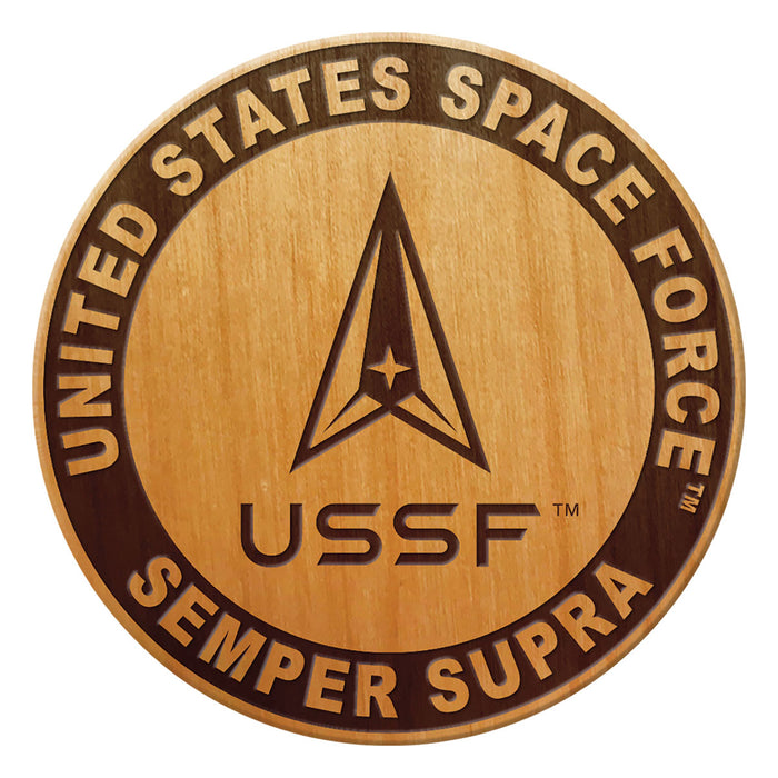 7.62 Design U.S. Space Force Wood Coaster - Set of 4