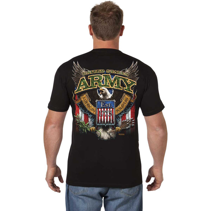 Army 'Fighting Eagle' 7.62 Design Battlespace Men's T-Shirt- 7.62 Design