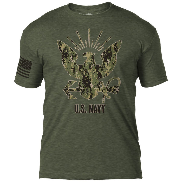 U.S. Navy Type-3 Eagle 7.62 Design Battlespace Men's T-Shirt- 7.62 Design