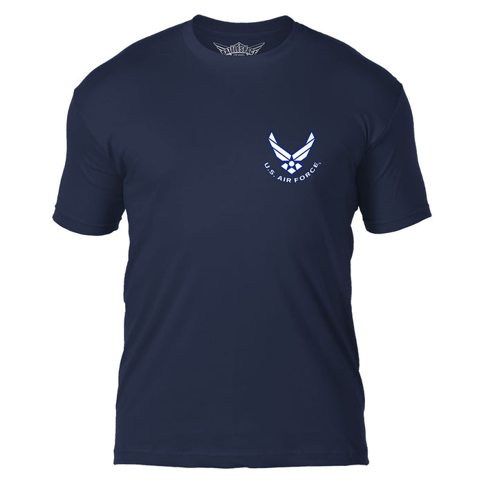 US Air Force 'Air Power' 7.62 Design Battlespace Men's T-Shirt Navy