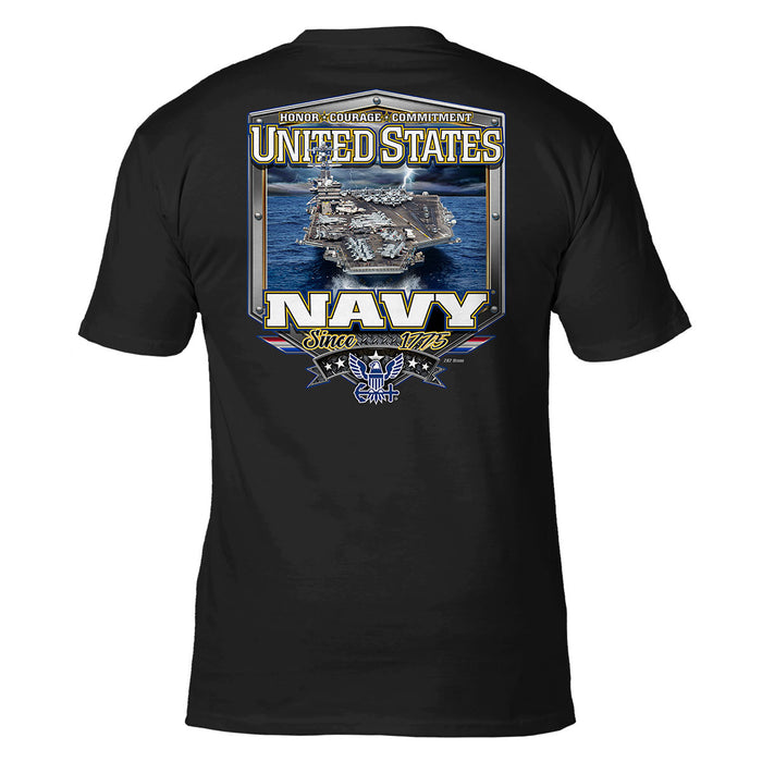 US Navy 'Sea Power' 7.62 Design Battlespace Men's T-Shirt