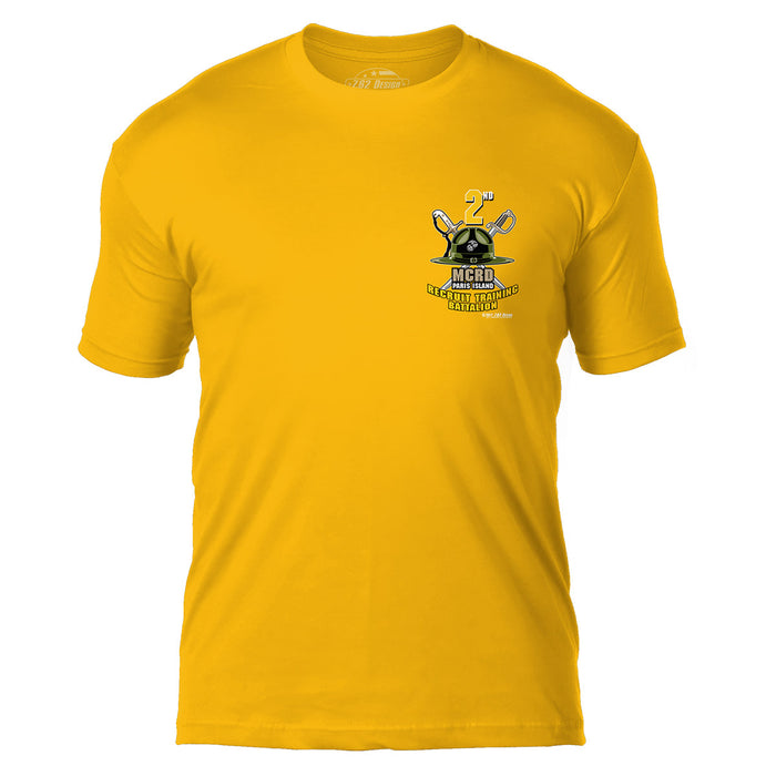 USMC MCRD Parris Island 2nd Battalion 7.62 Design Men's T-Shirt