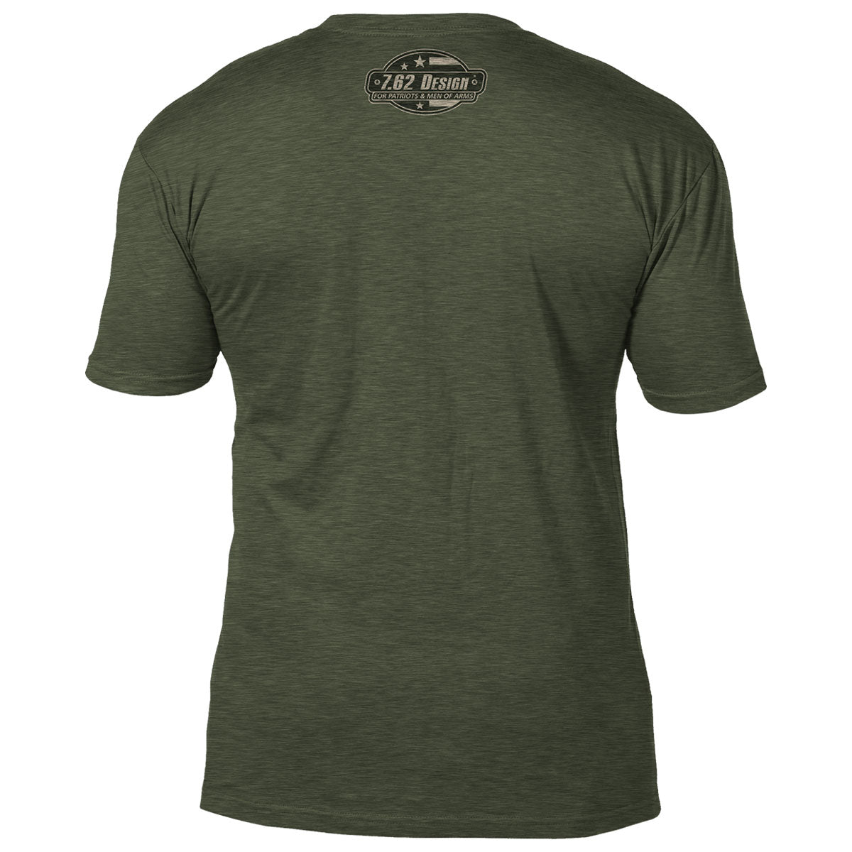 Veteran 'Bullet Flag' 7.62 Design Battlespace Men's T-Shirt